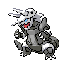 Aggron black-white