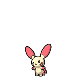 Plusle scarlet-violet
