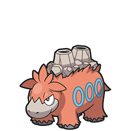 Camerupt brilliant-diamond-shining-pearl