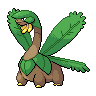 Tropius black-white