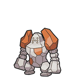 Regirock scarlet-violet