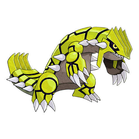 Groudon Shiny
