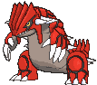 Groudon animated