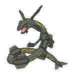 Rayquaza animated shiny