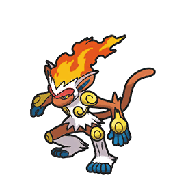 Infernape scarlet-violet