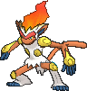 Infernape x-y