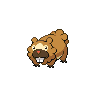 Bidoof black-white