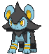 Luxio animated