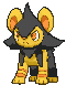 Luxio animated shiny