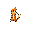 Buizel black-white