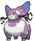 Purugly animated shiny