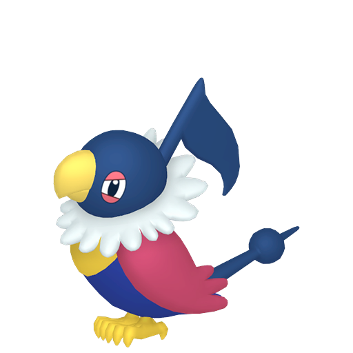 Chatot home shiny