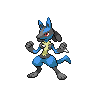 Lucario black-white