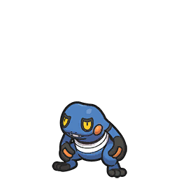 Croagunk scarlet-violet