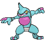 Toxicroak animated shiny