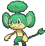Pansage animated