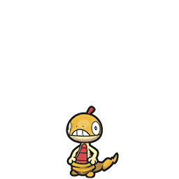 Scraggy scarlet-violet