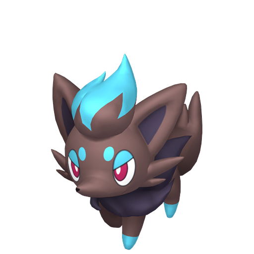 Zorua home shiny
