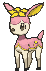 Deerling animated