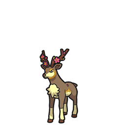 Sawsbuck scarlet-violet