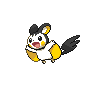 Emolga black-white