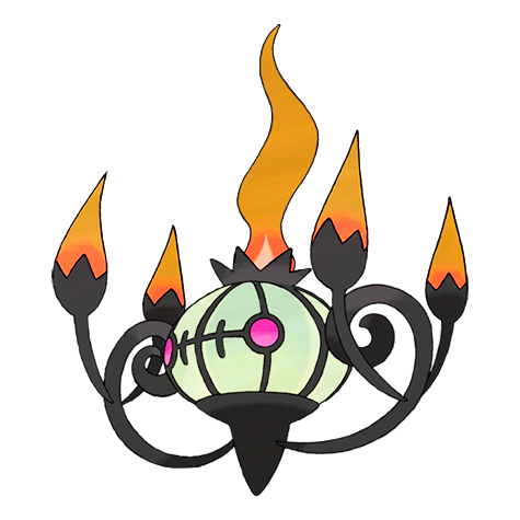 Chandelure Shiny