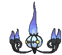 Chandelure animated