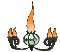 Chandelure animated shiny