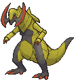 Haxorus animated
