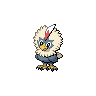 Rufflet black-white