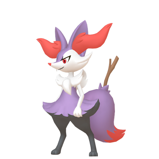 Braixen home shiny