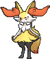 Braixen x-y