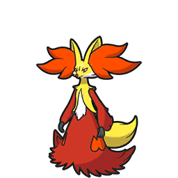 Delphox scarlet-violet