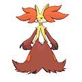 Delphox omegaruby-alphasapphire
