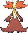 Delphox x-y