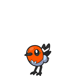 Fletchling scarlet-violet