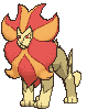 Pyroar animated shiny