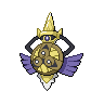 Aegislash Shield black-white