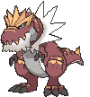 Tyrantrum animated