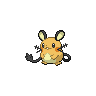 Dedenne black-white