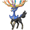 Xerneas black-white