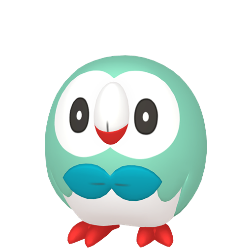 Rowlet home shiny