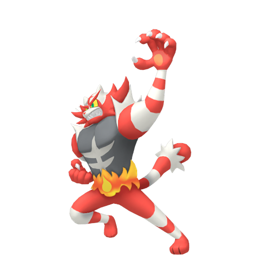 Incineroar home shiny
