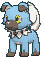 Rockruff animated shiny