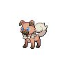 Rockruff black-white