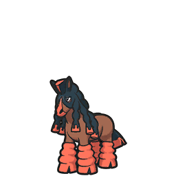 Mudsdale scarlet-violet