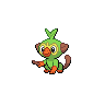 Grookey black-white
