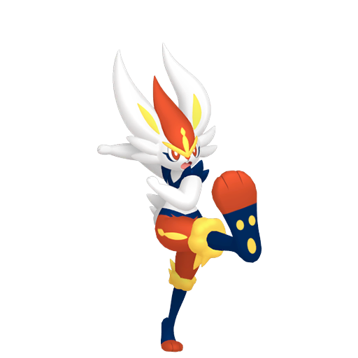 Cinderace home sprite