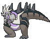 Dracozolt animated shiny