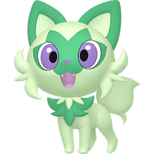 Sprigatito home shiny